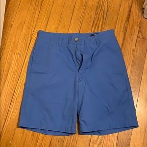 Vineyard vines blue “club” shorts. 8” inseam